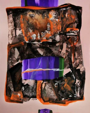 Contemporary art by Parvin Osanloo.
