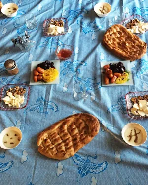 Breaking fast in Ardebil, Iran.